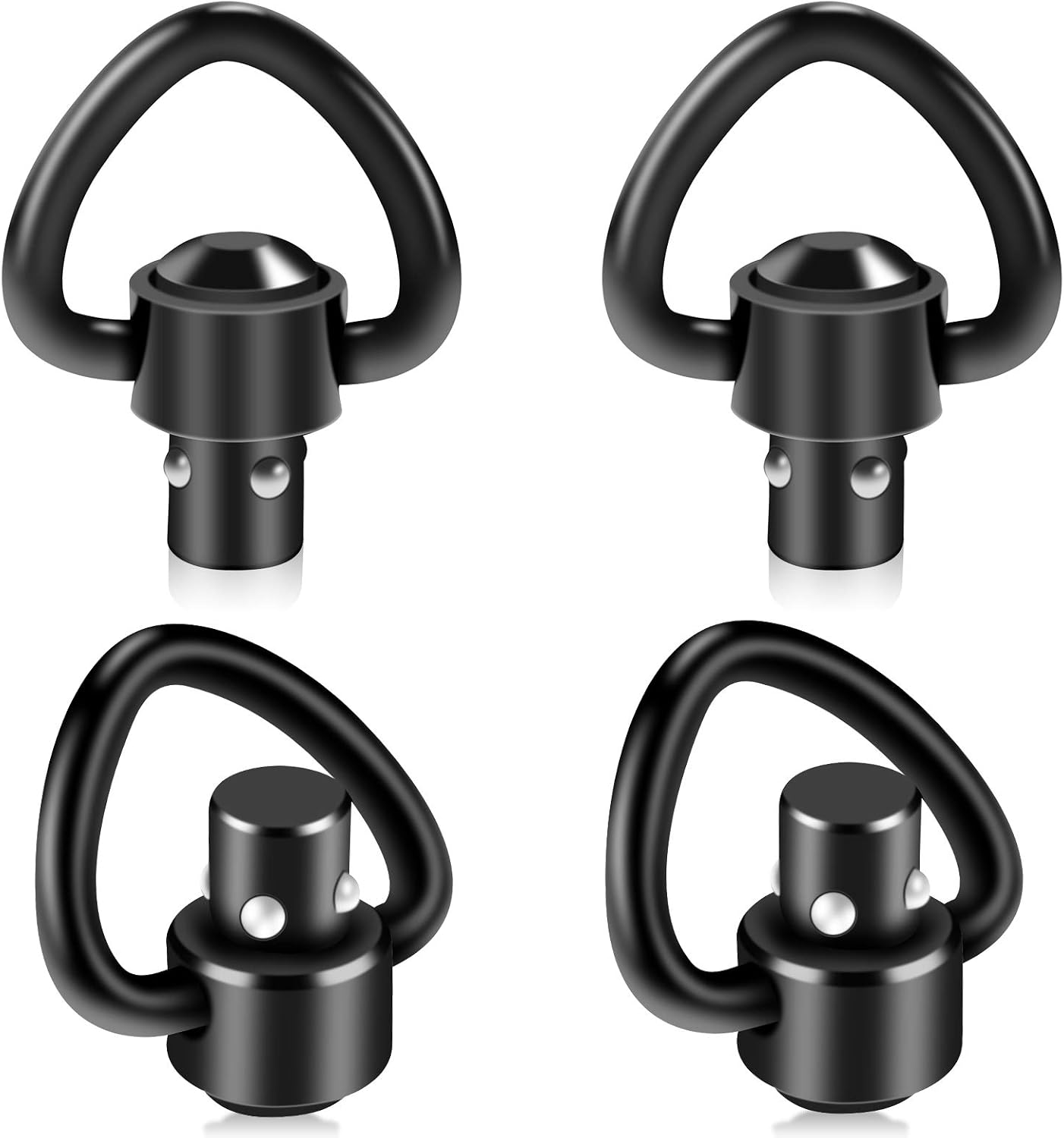 Rifle Sling Swivel - 4 Buah Tali Taktis Selempang Senapan
