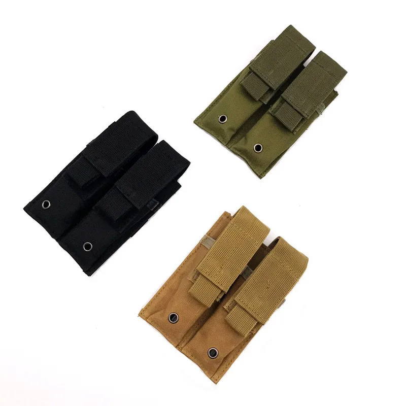 Outdoor Hunting Magazines - Sarung majalah taktis Pistol ganda, sarung
