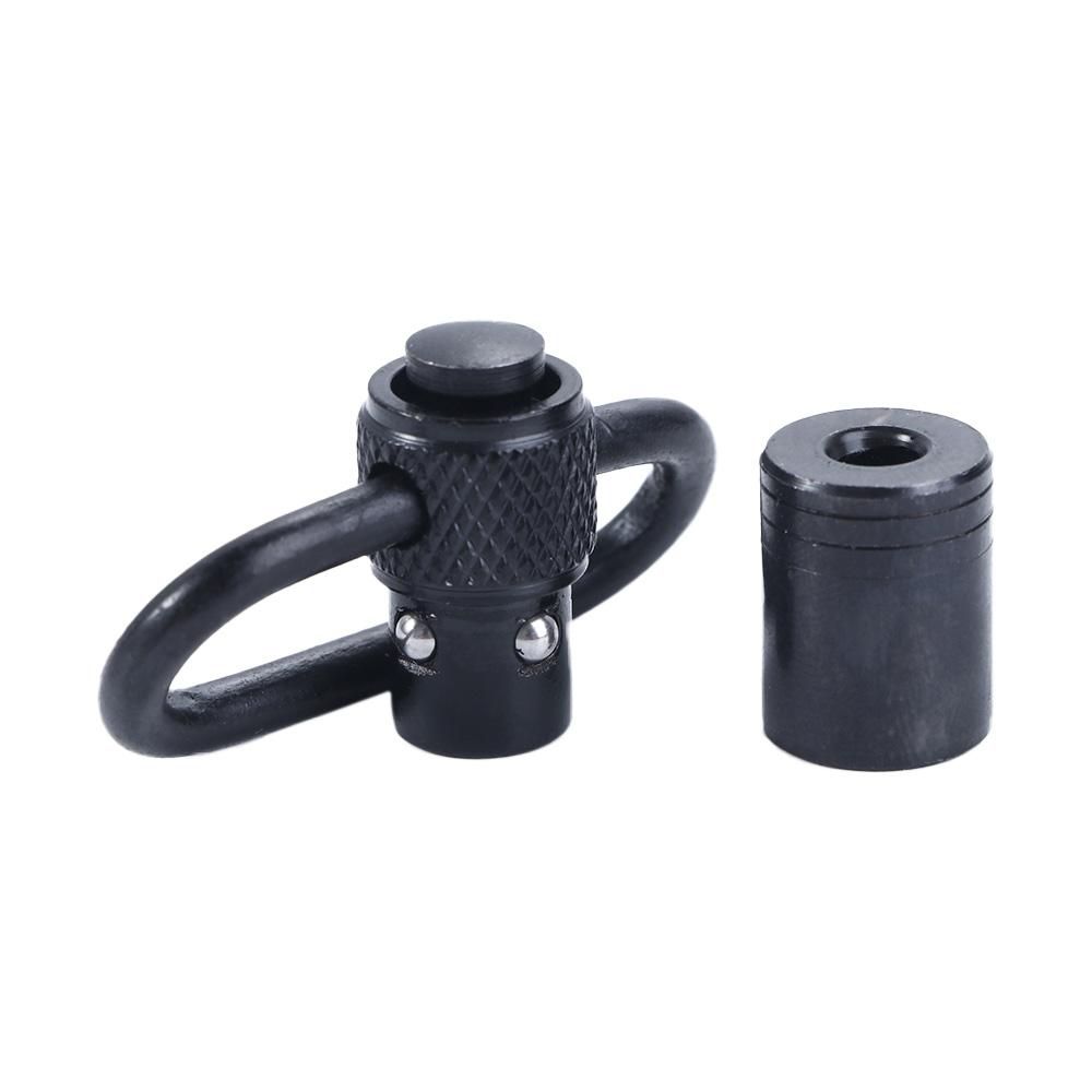 Rifle Sling Swivel - 1pc senapan taktis cepat dilepas tombol