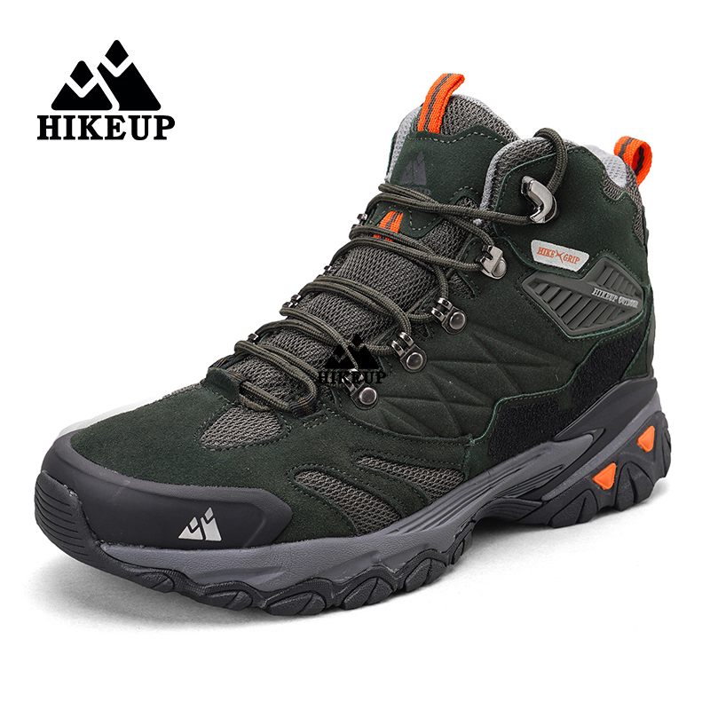 Outdoor Hunting News - HIKEUP sepatu mendaki taktis pria, sneaker
