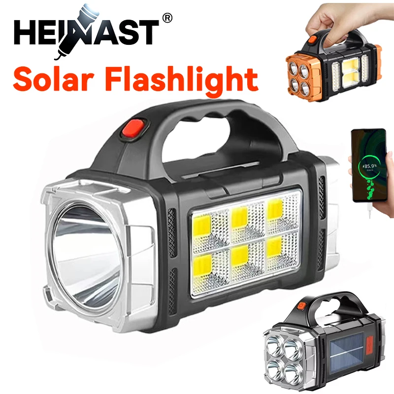 Hunting Fishing Outdoor - Senter Genggam Kuat Senter USB Isi