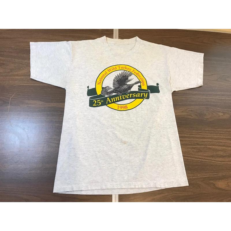 Wildman Hunting & Outdoor Nelspruit - Kaos Vintage 90S Wild Turkey Federation