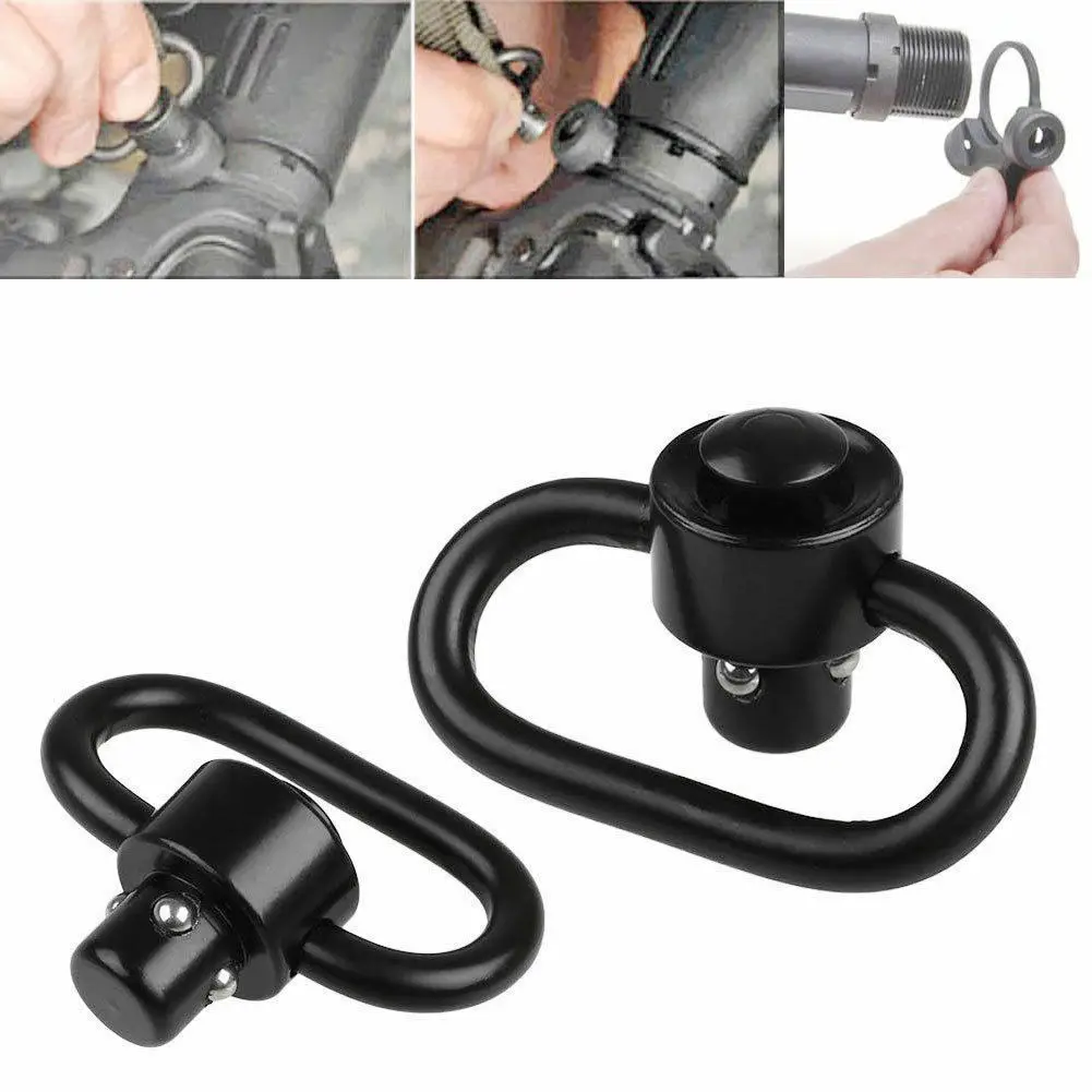 Tali Taktis Pengikat Senapan d - Rifle Sling Swivel ulasan dan harga