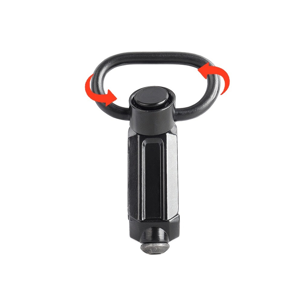 Adaptor Dudukan Putar Taktis u - Rifle Sling Swivel ulasan dan harga