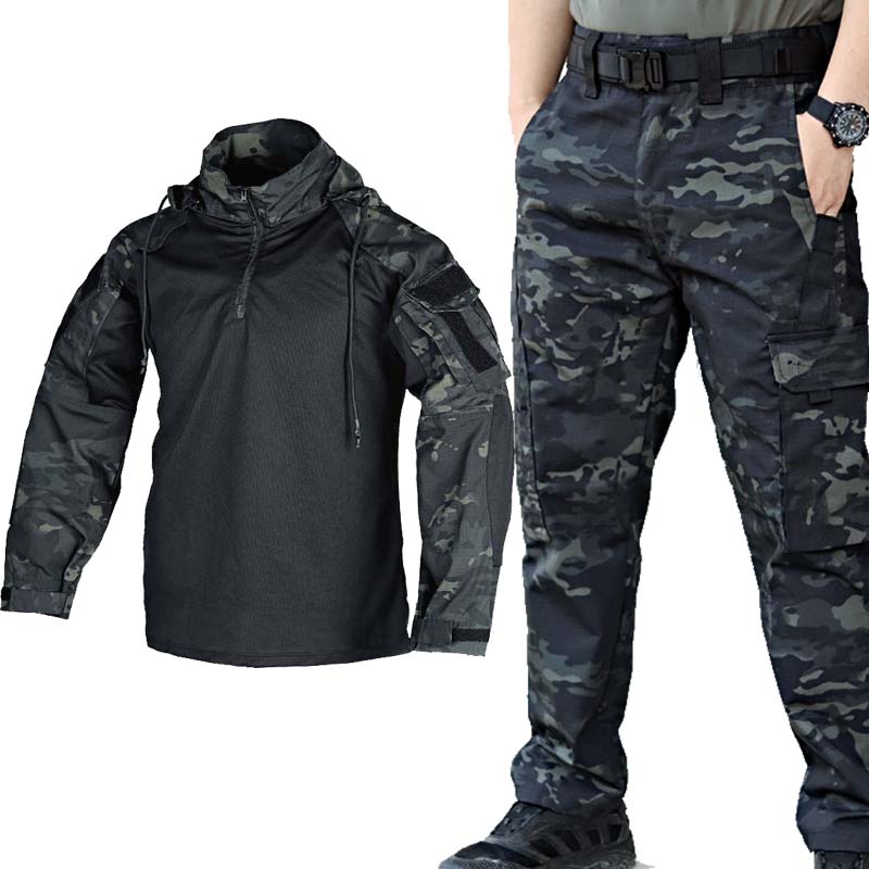 Setelan Kemeja & Celana Tempur - Hunting Outdoors ulasan dan harga