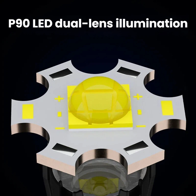 Senter LED P90 berdaya tinggi  - Hunting Outdoors ulasan dan harga