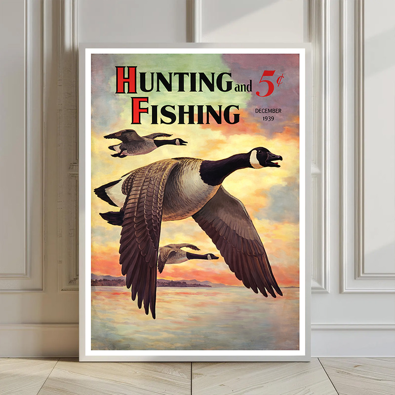 Poster Majalah Luar Ruangan Am - Outdoor Hunting And Fishing Magazines ulasan dan harga
