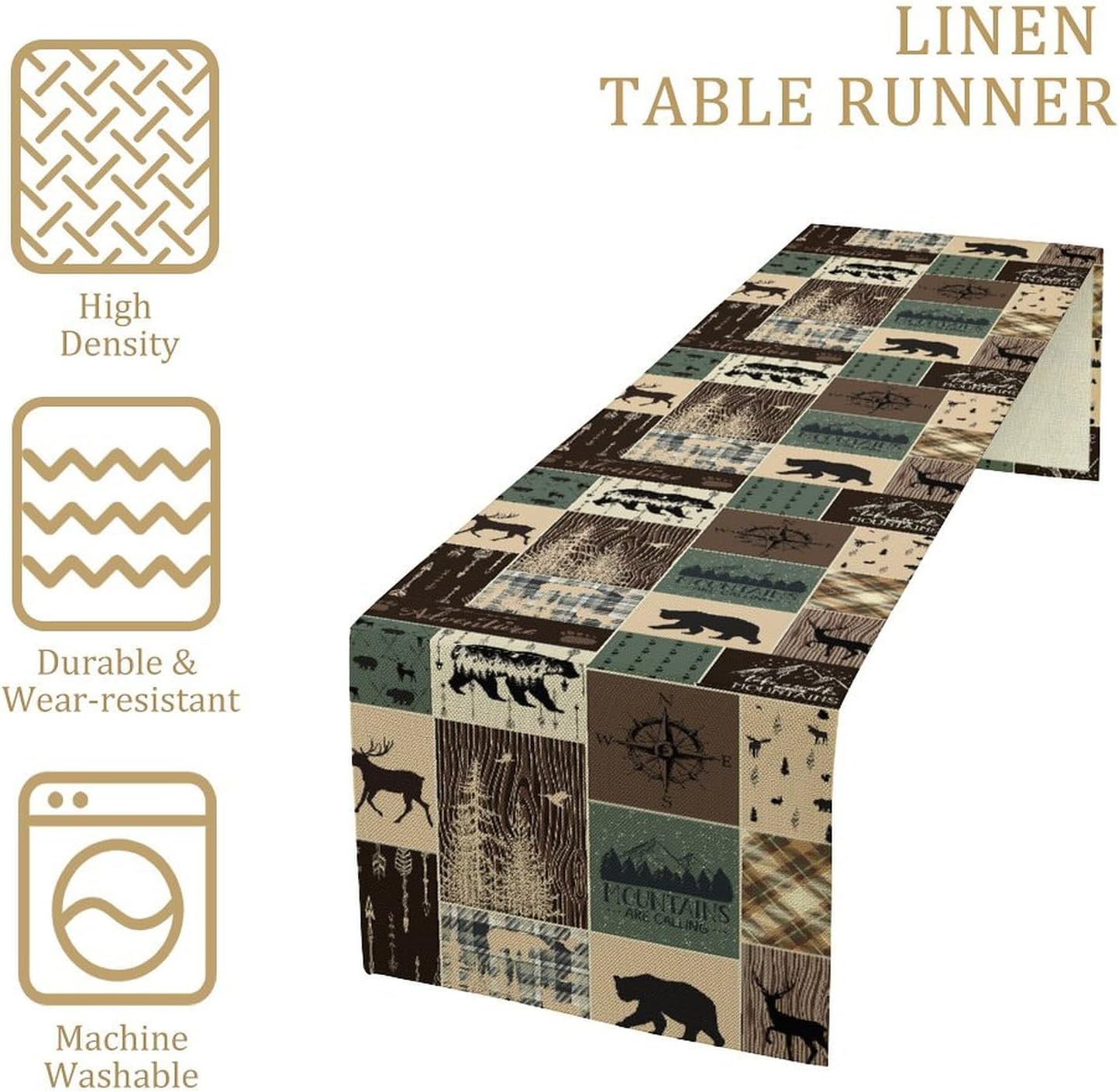 Taplak Meja Motif Rusa Beruang - Outdoor Hunting News ulasan dan harga