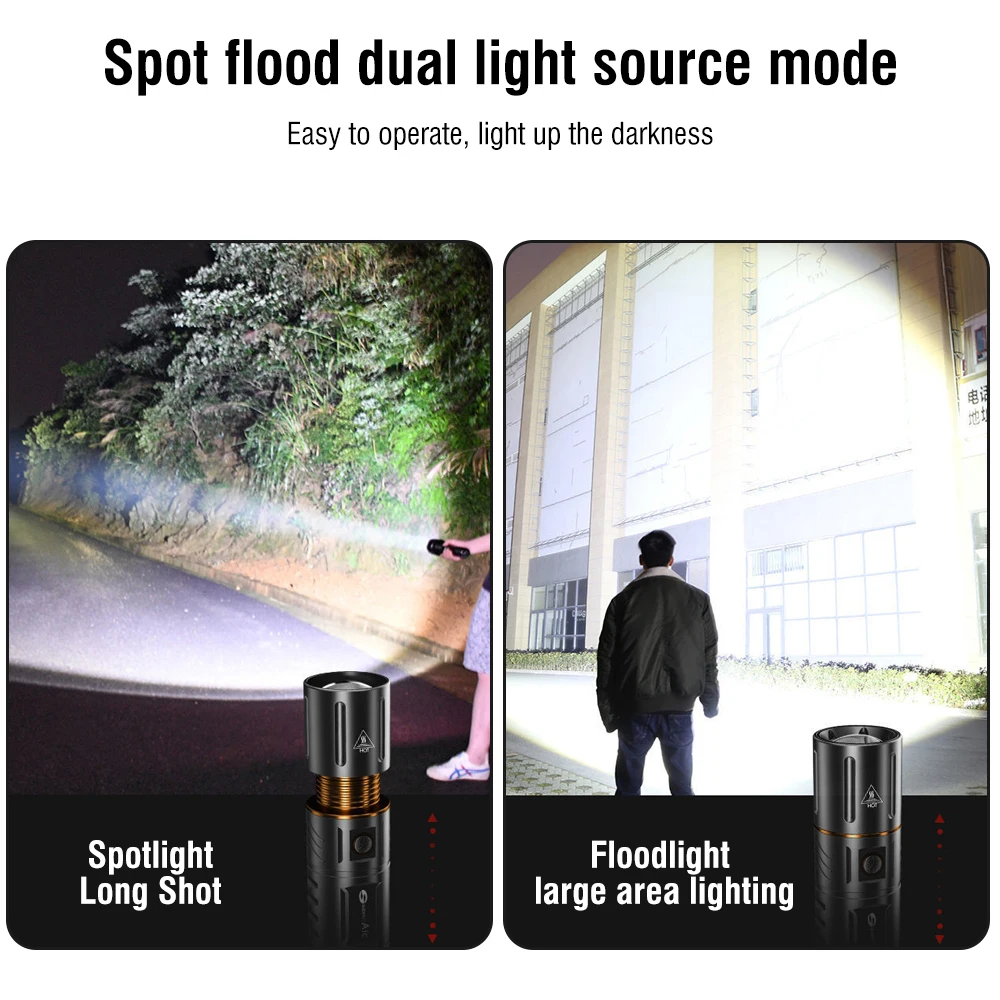 BORUiT Senter LED Ultra Terang - Hunting Fishing Outdoor ulasan dan harga